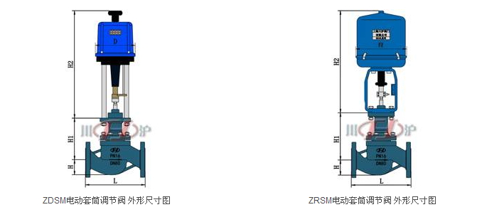 電動套筒調節閥結構圖