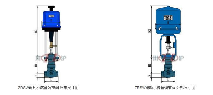 電動小流量調節閥結構圖