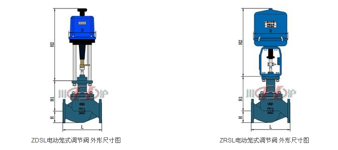 電動籠式調(diào)節(jié)閥結(jié)構(gòu)圖