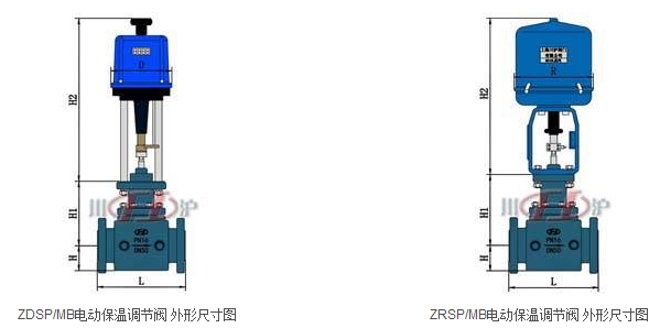 電動保溫調節閥結構圖