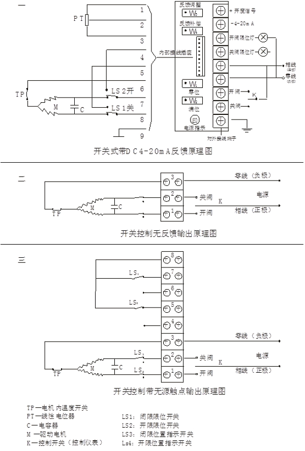 341電動(dòng)執(zhí)行器接線(xiàn)圖