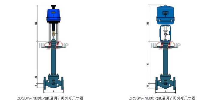 ZRSGW-P(M)_電動(dòng)低溫調(diào)節(jié)閥結(jié)構(gòu)圖_調(diào)節(jié)閥