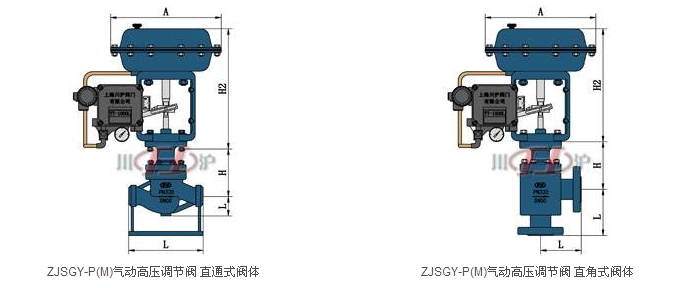 氣動焊接調節閥結構圖